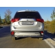 Защита заднего бампера 60 мм для Mitsubishi Outlander 2019-2021