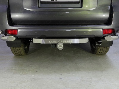 Фаркоп ТСС надпись Land Cruiser для Toyota Land Cruiser Prado 150