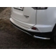 Защита задняя уголки 60 мм ТСС для Toyota RAV4 2015-2019