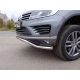 Защита передняя кенгурин 60 мм ТСС для Volkswagen Touareg R-Line 2014-2017