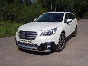 Защита переднего бампера 50 мм для Subaru Outback № SUBOUT15-01