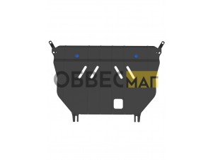 Защита картера и коробки передач для TOYOTA Auris, Verso (13-), Corolla (13-18) 1.33, 1.6, 1.8 бен. АТ/МТ, Avensis (13-) 2.0 бен. АТ / Тойота Аурис