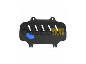 Защита картера для GREAT WALL Sаilor(06-10), G5(04-10), Hover(05-10), Hover H5 (10-) 2,4 бензин МКПП / Грейт Волл Сайлор