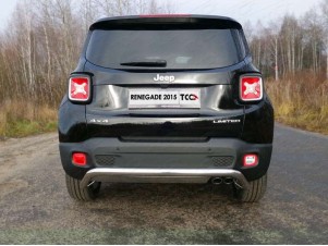 Защита заднего бампера 60 мм для Jeep Renegade № JEEPREN4WD15-17