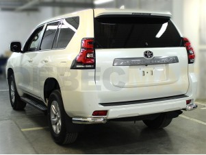 Защита задняя уголки 76 мм короткие для Toyota Land Cruiser Prado 150 № LCPR17_3.2