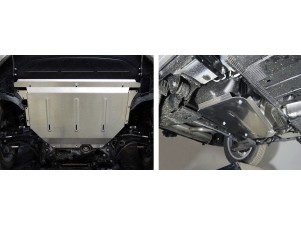 Защиты комплект, алюминий 4 мм картер, бак для Skoda Karoq № ZKTCC00434K