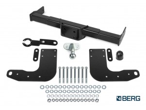 Фаркоп для Mercedes Sprinter 2006-2019, 2019-н.в. , Volkswagen Crafter 2006-2016, (без подножки, кроме L2 2-колеса) фланцевое крепление шара №F.3911.001