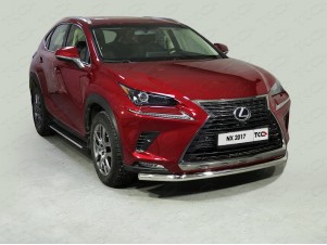 Защита переднего бампера 60 мм для Lexus NX № LEXNX17-20