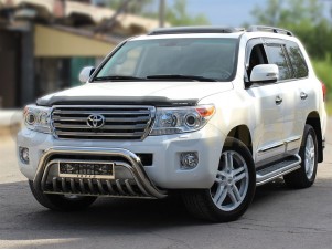 Кенгурин 76 мм с защитой картера 43 мм с дугой для Toyota Land Cruiser 200 № LCN2012_3.5