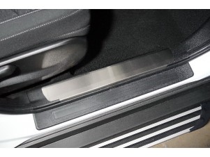 Накладки на пластиковые пороги (лист шлифованный) 2шт для Haval M6 1.5 2021 – н.в. HAVM623-01