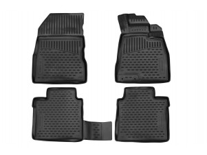 Коврики Element в салон на хетчбек 4 шт полиуретан на Nissan Note № ELEMENT3D02266210
