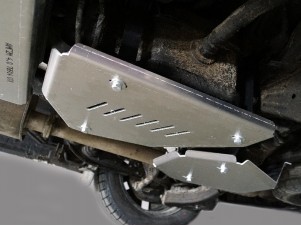 Защита емкости с AdBlue алюминий 4 мм