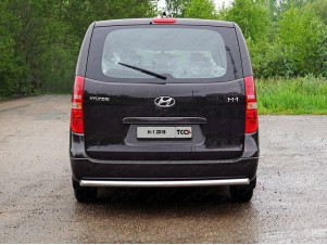 Защита заднего бампера 60 мм для Hyundai H-1 Starex № HYUNH118-12
