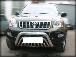 Кенгурин 76 мм с защитой картера 43 мм для Toyota Land Cruiser Prado 120 № LCPR 1