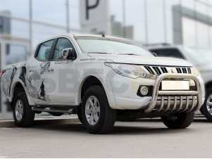Кенгурин 76 мм с защитой картера 43 мм для Mitsubishi L-200 № MPL15_1
