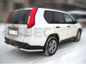 Защита задняя уголки 60 мм для Nissan X-Trail T31 № NXT2010 4.1