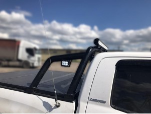 Защита кузова пикапа 76 мм для Doublecab чёрная