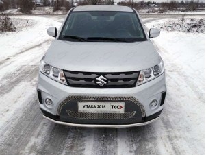 Защита переднего бампера 42 мм для Suzuki Vitara № SUZVIT15-01