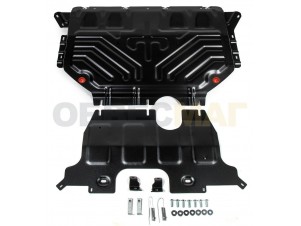 Защита картера + КПП, сталь 2 мм для Volkswagen Teramont № 111.05861.2