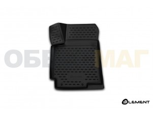 Коврик 3D в салон Element передний левый полиуретан 1 штука на Hyundai Solaris № ELEMENT3D2059210kFL