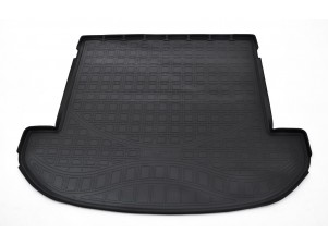 Коврик в багажник Norplast чёрный длинный на 7 мест для Hyundai Santa Fe № NPA00-T31-531