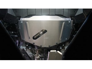 Защита картера и КПП (алюминий) 4мм для Changan UNI-K 2020-н.в.;CS95 2024-н.в. №ZKTCC00617